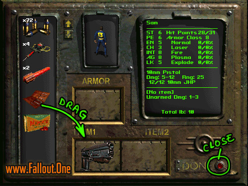 How to Play Fallout 1 — Visual Beginner's Guide (Step-by-Step)